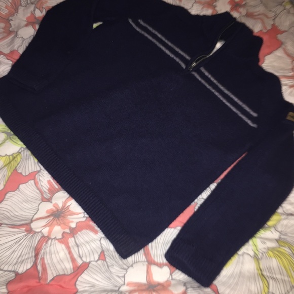 The North Face Other - The North Face wool zip sweater Men’s navy grey